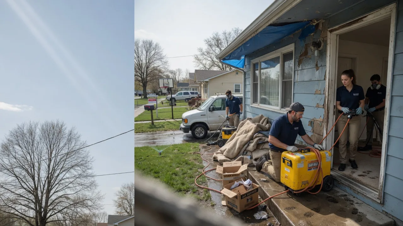 Basement Flood Cleanup in Ansonville, NC near me